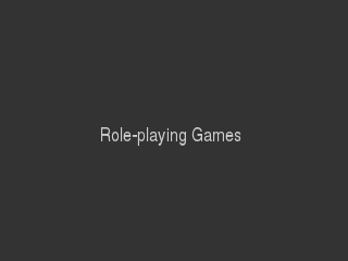Role-playing Games