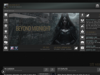 Screenshot of https://beyondmidnight.jcink.net