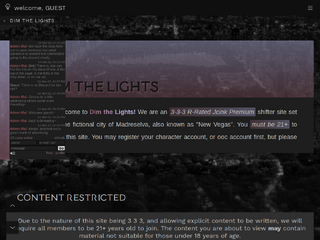 Screenshot of https://dtlrp.jcink.net