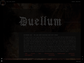 Duellum - A Post Apocalyptic Angels & Demons Supernatural Site