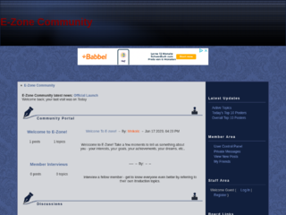 E-Zone Community