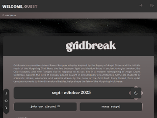 Screenshot of https://gridbreakrp.jcink.net