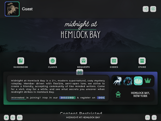 Screenshot of https://hemlockbay.jcink.net