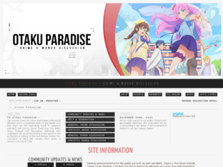 Screenshot of https://otaku-paradise.net