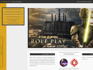 Screenshot of http://starwarsnewlegends.jcink.net