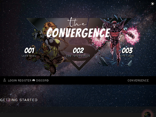 Screenshot of https://theconvergence.jcink.net