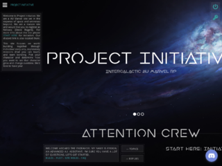 Project Initiative: An Intergalactic AU Marvel RP