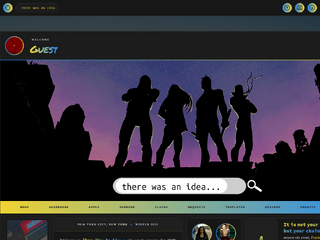 Screenshot of https://therewasanidea.jcink.net