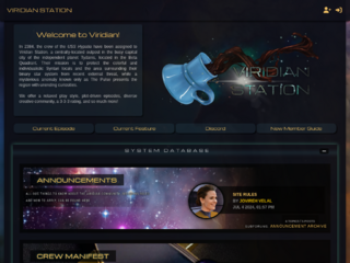Screenshot of https://viridianstation.jcink.net