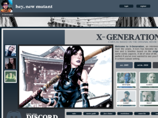 Screenshot of https://xmenorigin.jcink.net